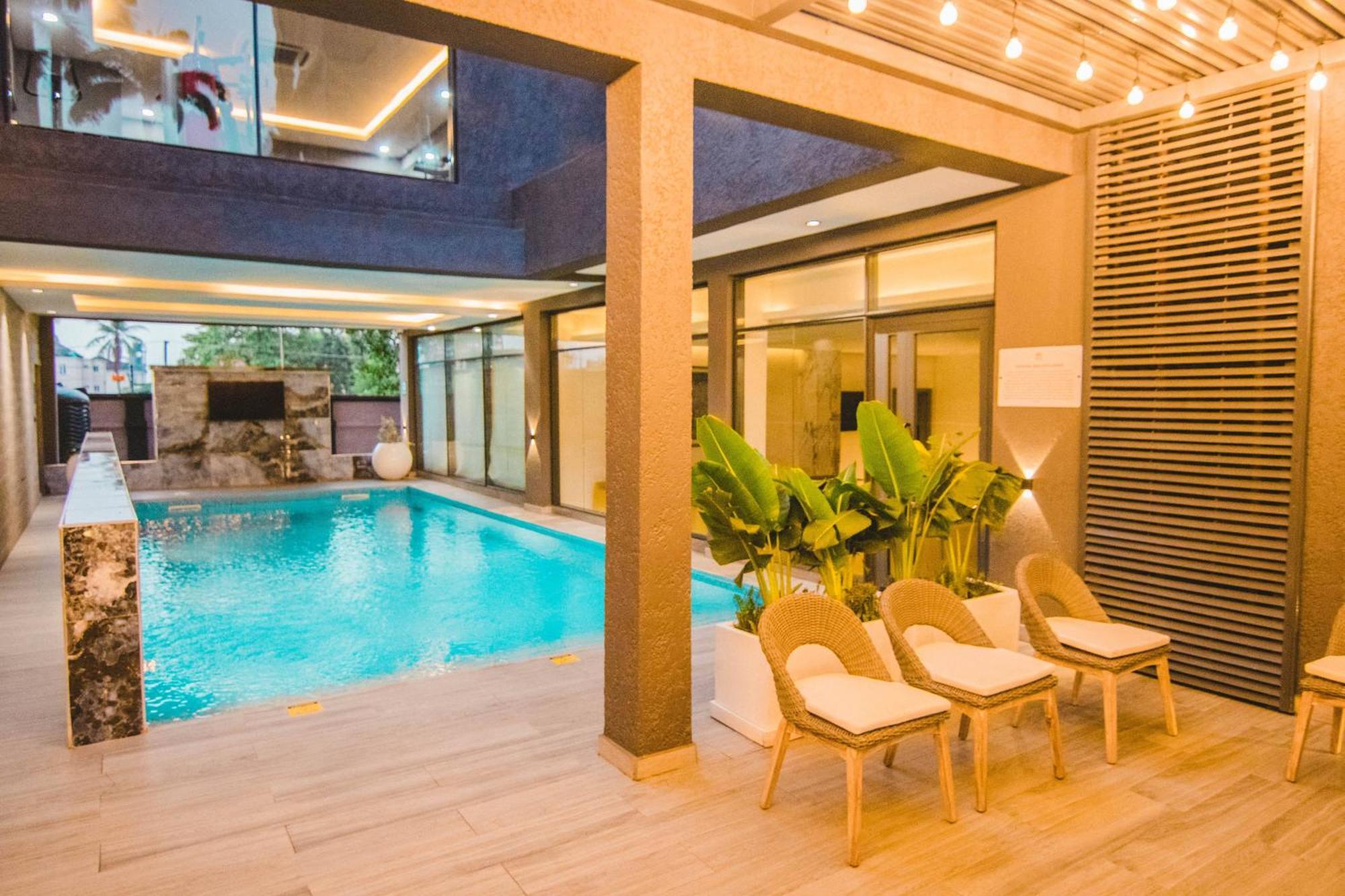 The Safron Hotel 拉各斯 外观 照片